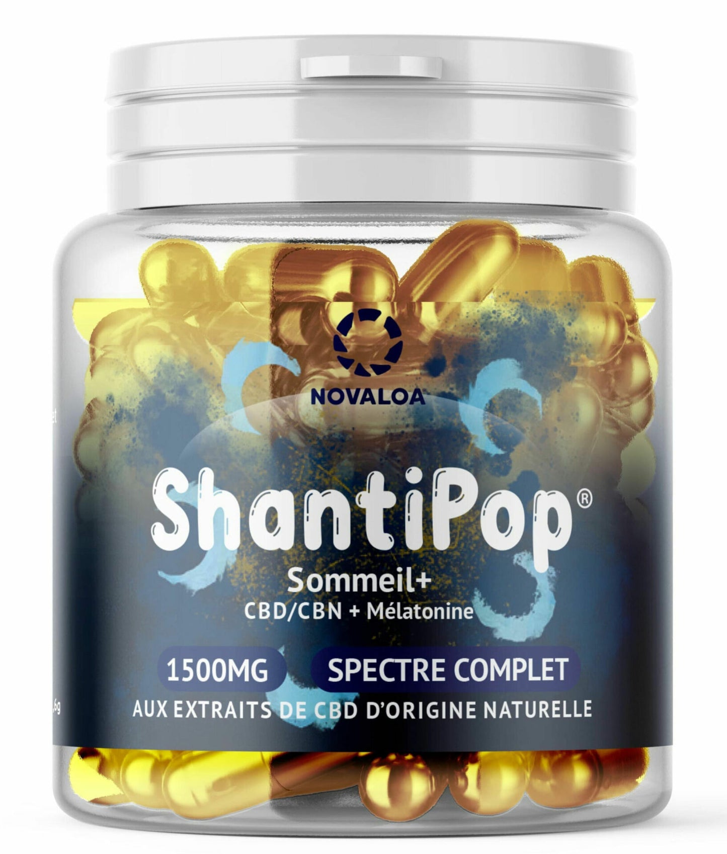 Gélules CBD Sommeil+ avec CBN et mélatonine