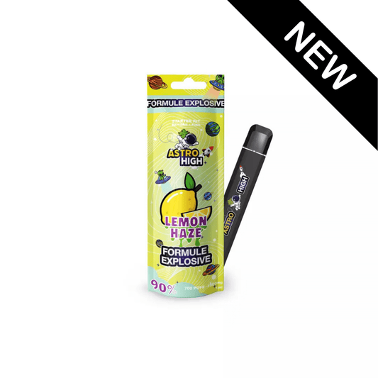 Vape pen Astro High HE 90% rechargeable arôme Lemon Haze
