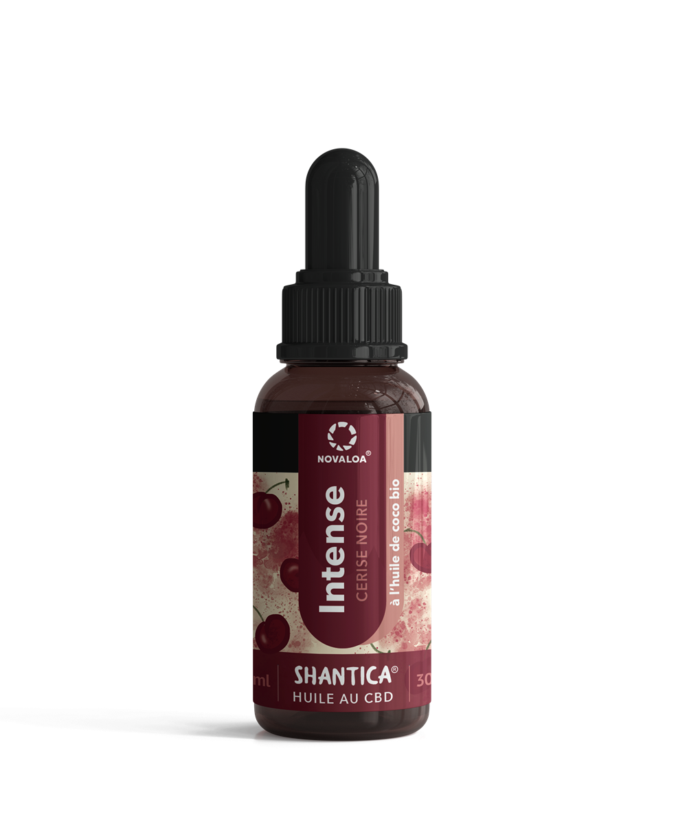 Huile CBD Full Spectrum 30% goût cerise – sommeil et détente