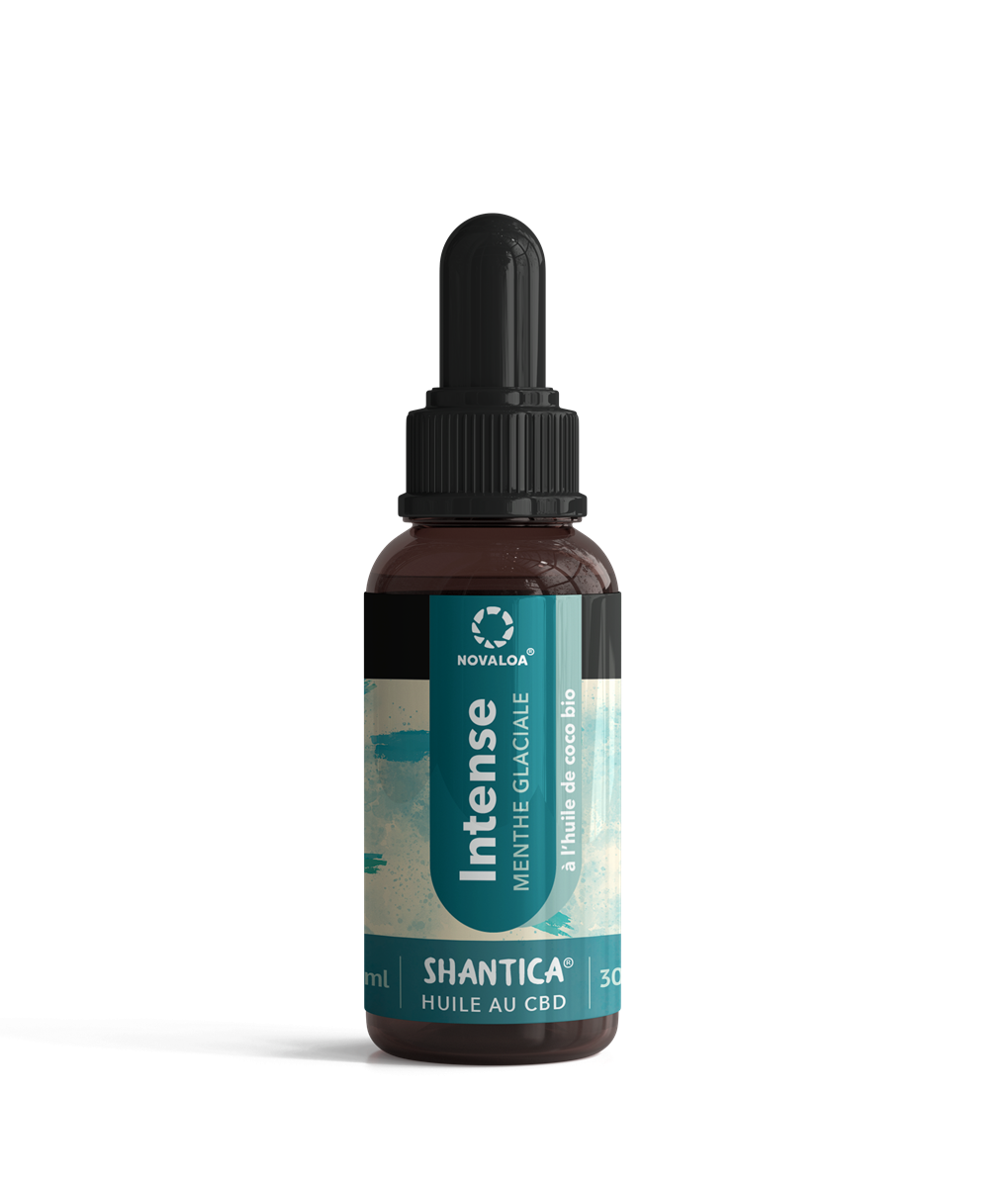 Huile CBD Full Spectrum 30% arôme menthe – dosage puissant