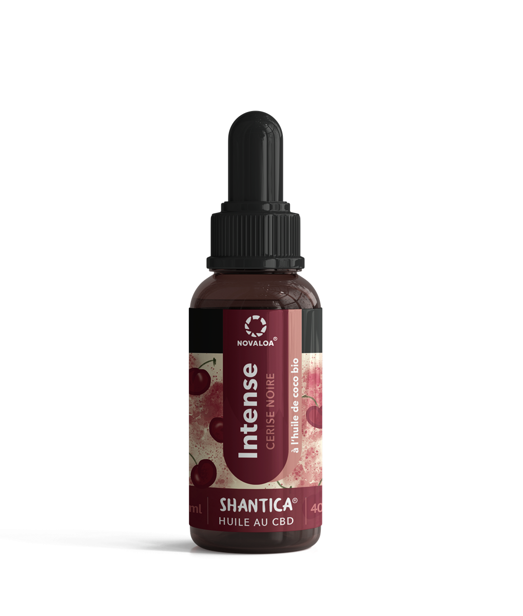 Huile CBD Full Spectrum 40% goût cerise – huile forte