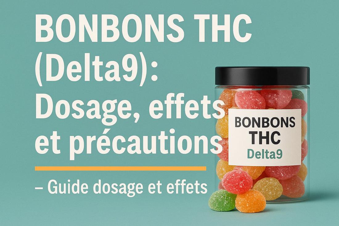 Bonbons THC Delta9 : dosage, effets puissants et précautions de consommation