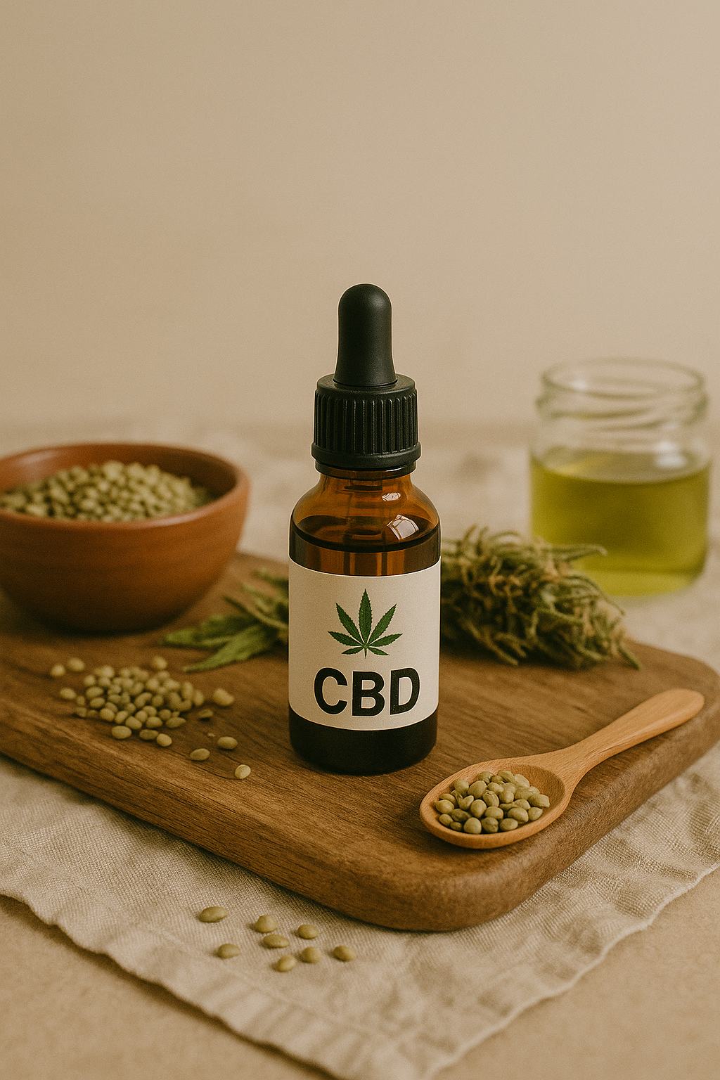 Collection de produits CBD avec huiles, fleurs, résines, infusions et cosmétiques disponibles chez CBD Bassin