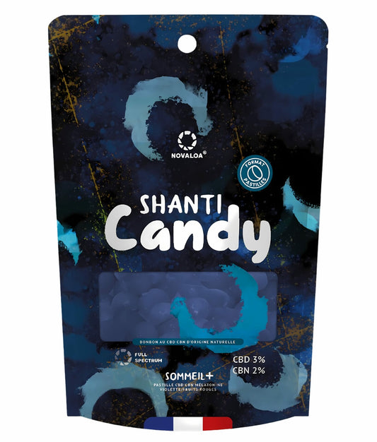 Bonbons CBD Sommeil 10g – avec CBN et mélatonine