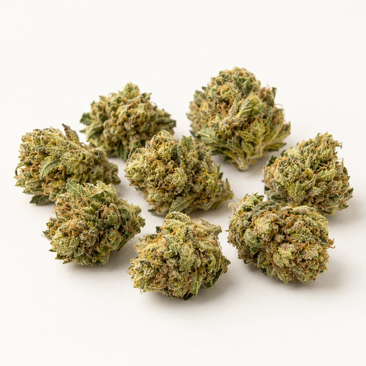 Illustration de Small Bud CBD Lemon sur fond clair