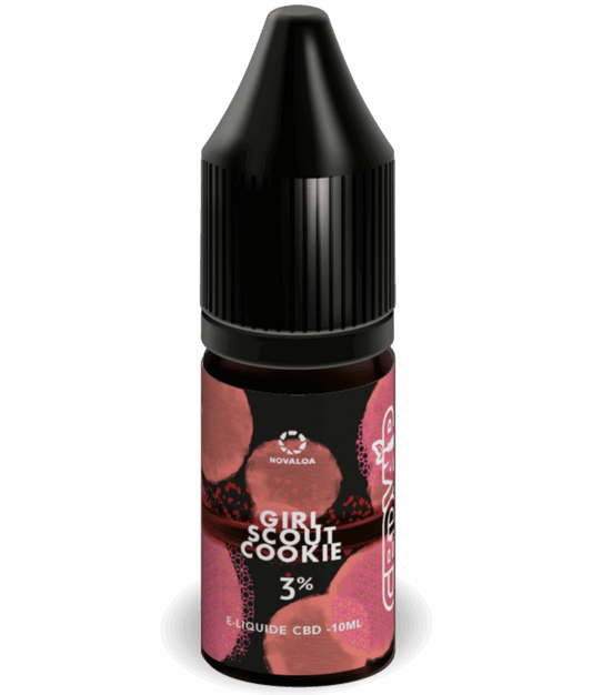 E-liquide CBD Girl Scout Cookie 3% – saveur douce et gourmande