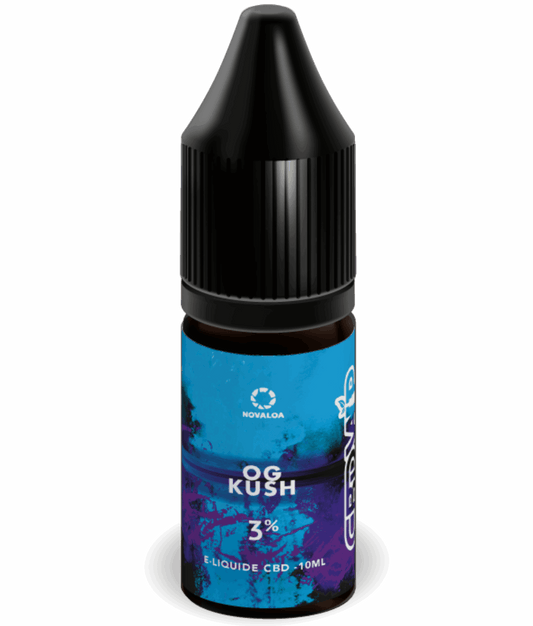 E-liquide CBD OG Kush 3% – saveur chanvre légère et authentique