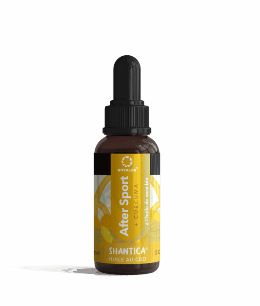 Huile CBD After Sport 10% – récupération musculaire et confort articulaire