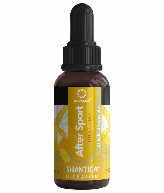 Huile CBD After Sport 20% – CBD CBG curcuma pour sportifs intensifs