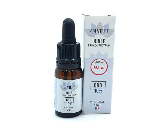 Huile CBD 10% Broad Spectrum
