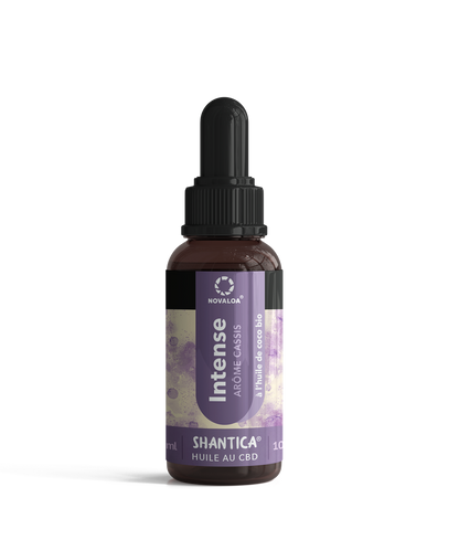 Huile CBD Full Spectrum 10% saveur cassis – effet d’entourage
