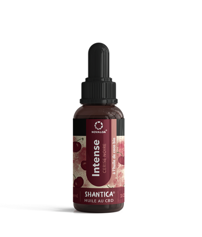 Huile CBD Full Spectrum 10% goût cerise – bien-être naturel