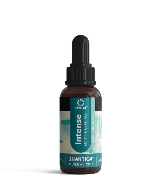 Huile CBD Full Spectrum 30% arôme menthe – dosage puissant