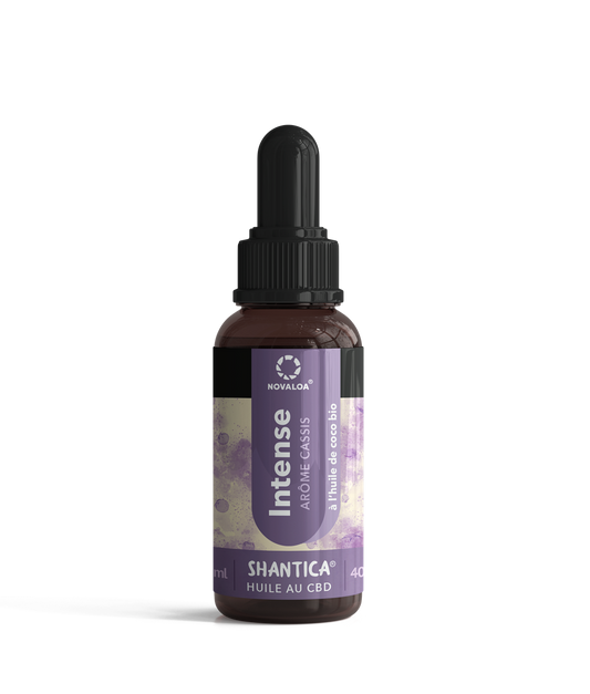 Huile CBD Full Spectrum 40% saveur cassis – effet maximal