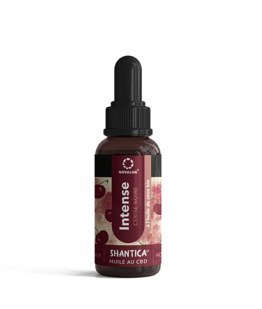 Huile CBD Full Spectrum 40% goût cerise – huile forte